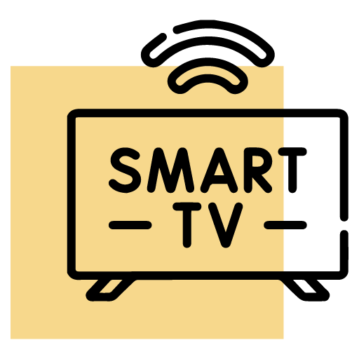 Smart flat screen TV